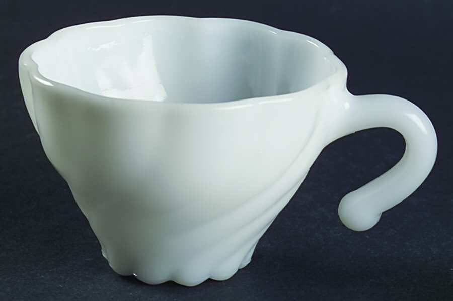 Alpine White (Milkglass) Punch Cup by Hazel-Atlas-1
