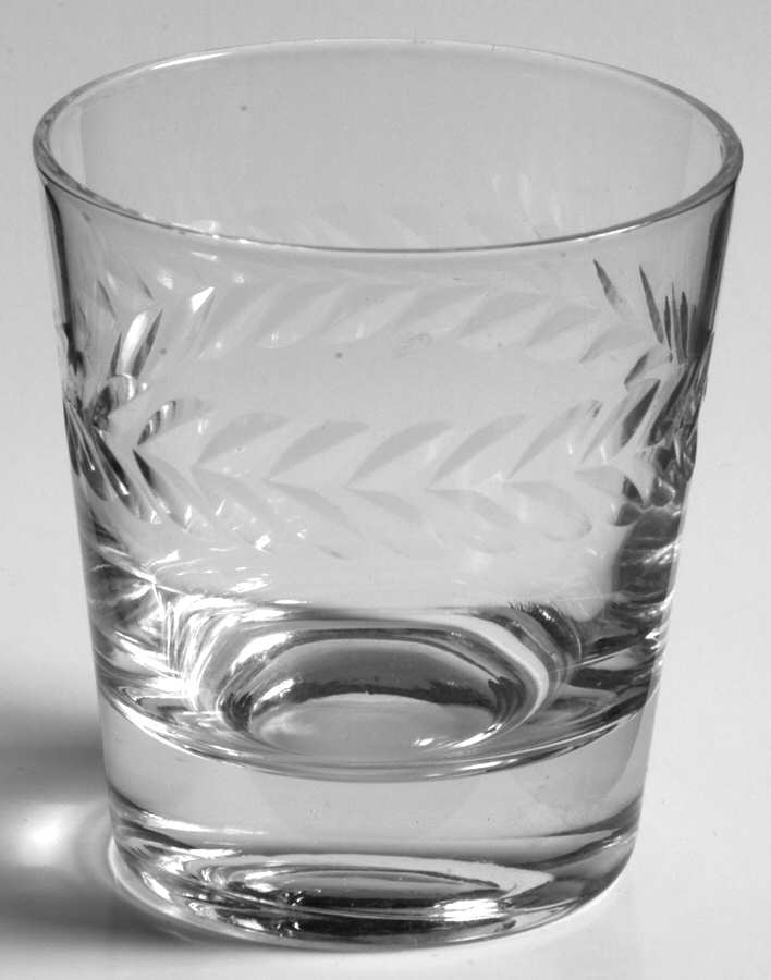 Laurel (Polished Cut) Old Fashioned by Anchor Hocking-1