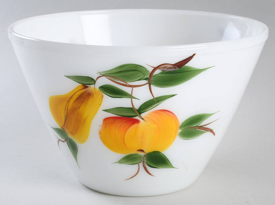 Fruit 8" Splash Proof Mixing Bowl by Anchor Hocking-1