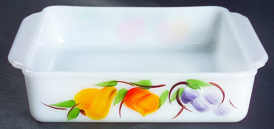 Fruit 8" Square Cake Pan by Anchor Hocking-1