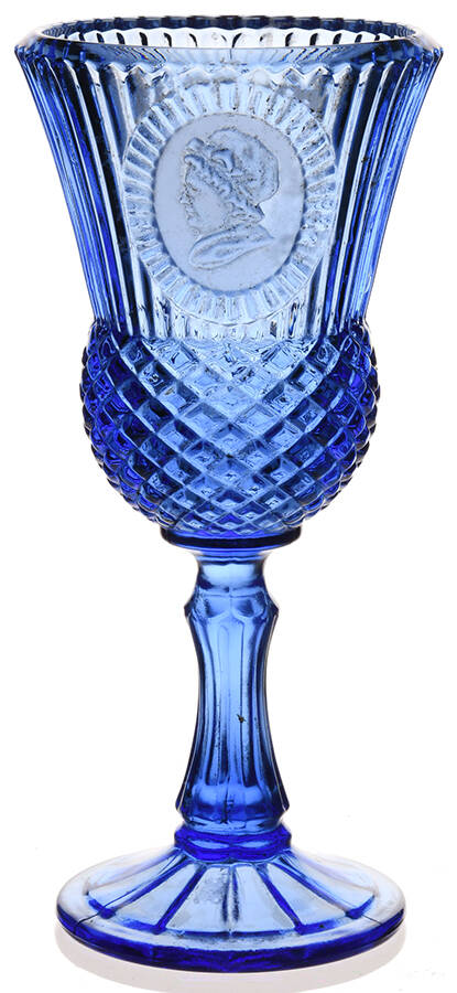 George & Martha Washington Water Goblet by Avon-1