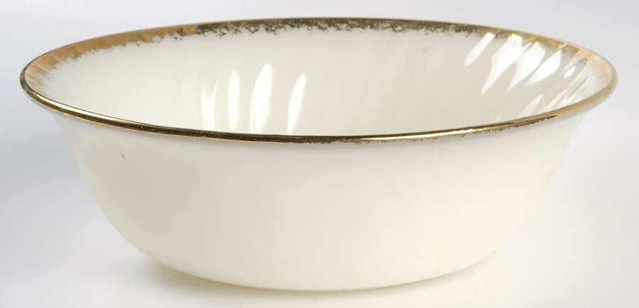 Swirl Golden Anniversary Round Vegetable Bowl by Anchor Hocking-1