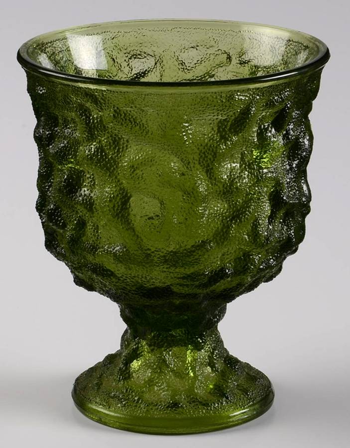 Milano Green 6" Flower Vase by Anchor Hocking-1