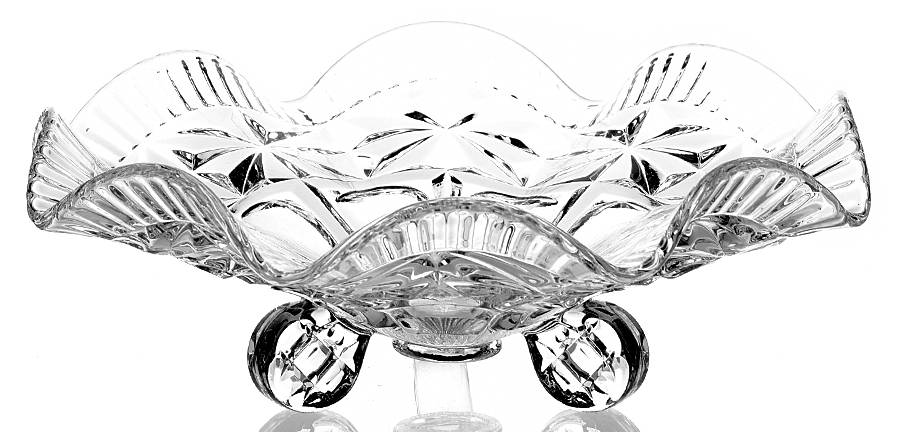 Stars & Bars Three-Toed Bowl by Anchor Hocking-1