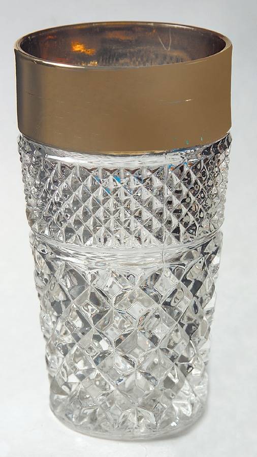Wexford Gold Flat Tumbler by Anchor Hocking-1