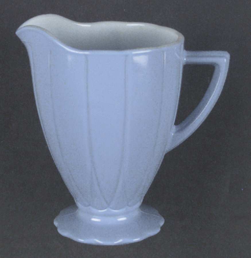 Newport Platonite Blue Creamer by Hazel-Atlas-1