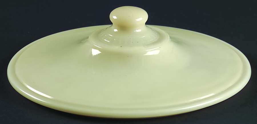 Ivory (Ovenware) 2 Quart Round Covered Casserole, Lid Only by Anchor Hocking-1