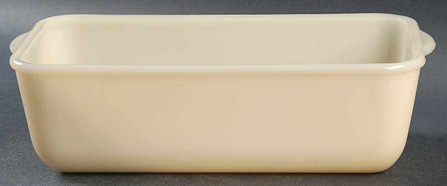 Ivory (Ovenware) Loaf Pan by Anchor Hocking-1