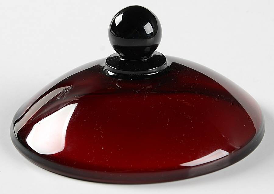 Cocoon Ruby Lid for Sugar Bowl by Arcoroc-1