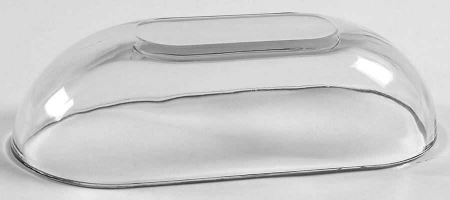 Classique Clear (Coupe) Lid for 1/4 Pound Butter by Arcoroc-1