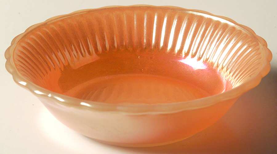 Peach Lustre Royal Small Fruit Dessert Bowl by Anchor Hocking-1