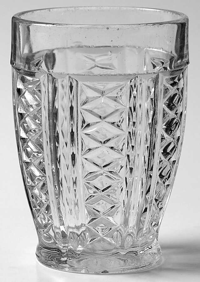 Diamond Clear 9 Oz Flat Tumbler by Anchor Hocking-1