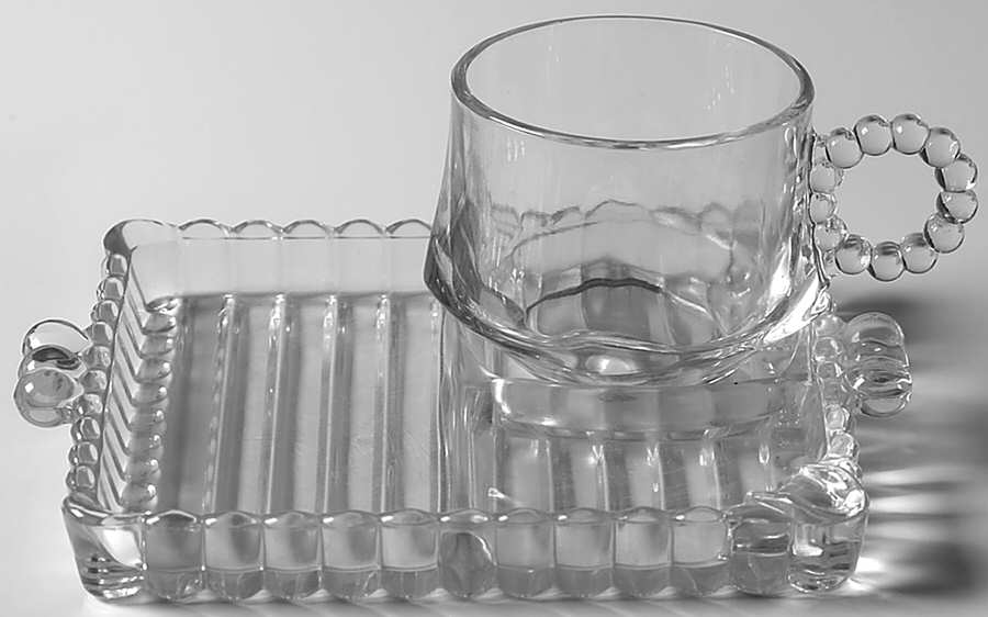 1305 Snack Plate & Cup Set by Hazel-Atlas-1