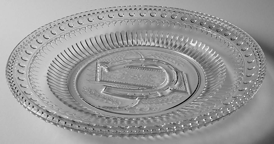 Good Luck Dinner Plate by Adams & Co-1