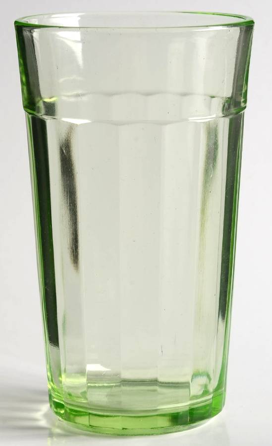 Pillar Optic Green 10 Oz Flat Tumbler by Anchor Hocking-1