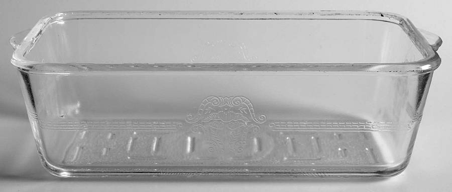 Philbe Clear Loaf Pan by Anchor Hocking-1