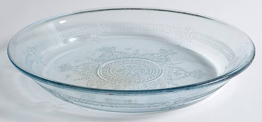 Philbe Clear 9 1/2" Pie Plate by Anchor Hocking-1