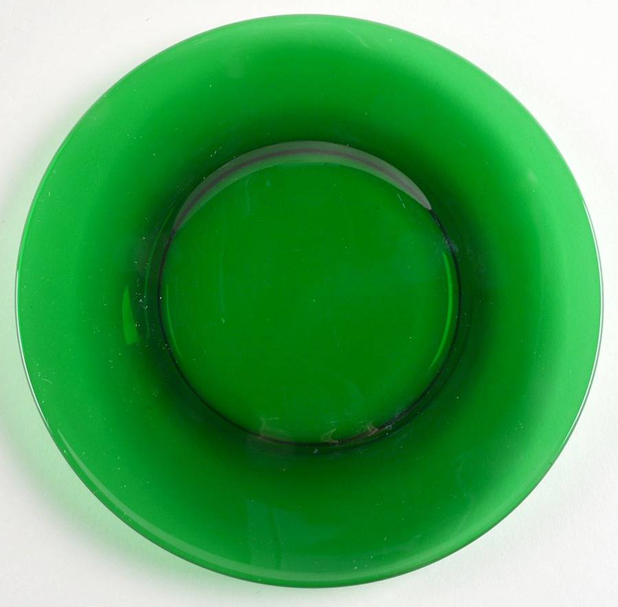 Baltic Forest Green 7" Salad Plate by Anchor Hocking-1