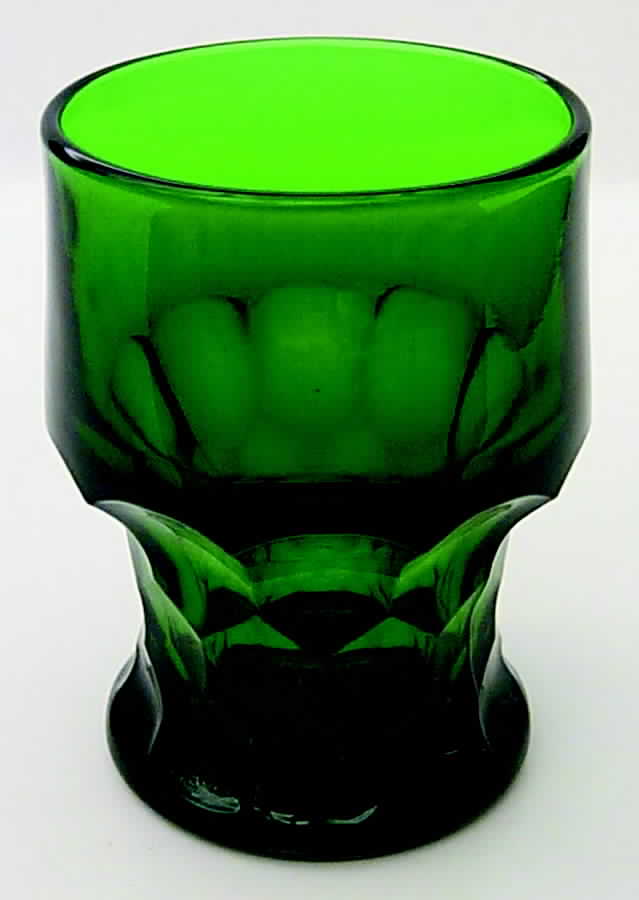 Georgian Forest Green 9 Oz Flat Tumbler by Anchor Hocking-1