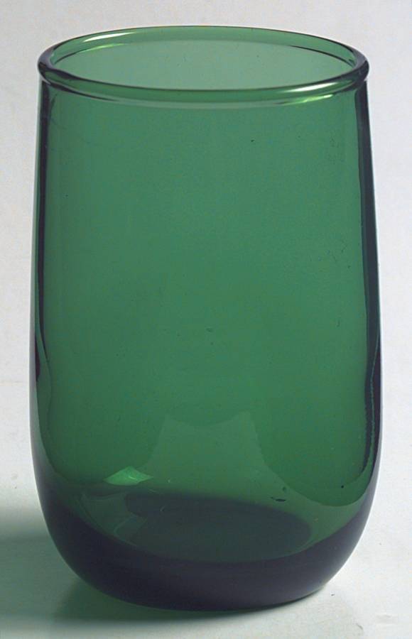 Roly Poly Forest Green 5 Oz Flat Tumbler by Anchor Hocking-1