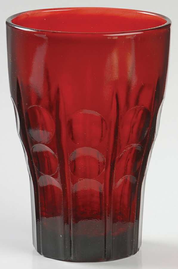 High Point Royal Ruby 9 Oz Flat Tumbler by Anchor Hocking-1