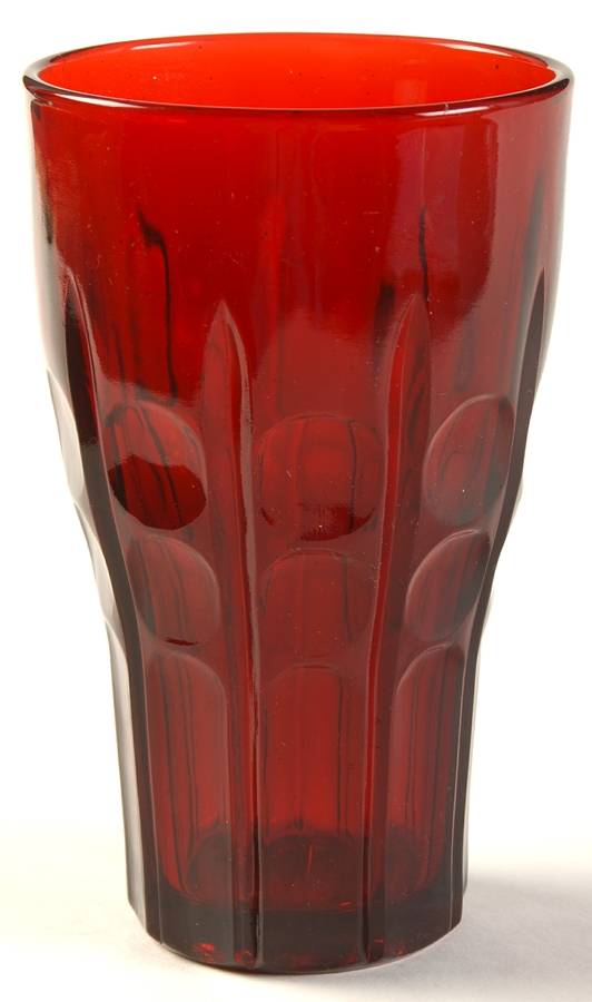 High Point Royal Ruby Flat Iced Tea by Anchor Hocking-1
