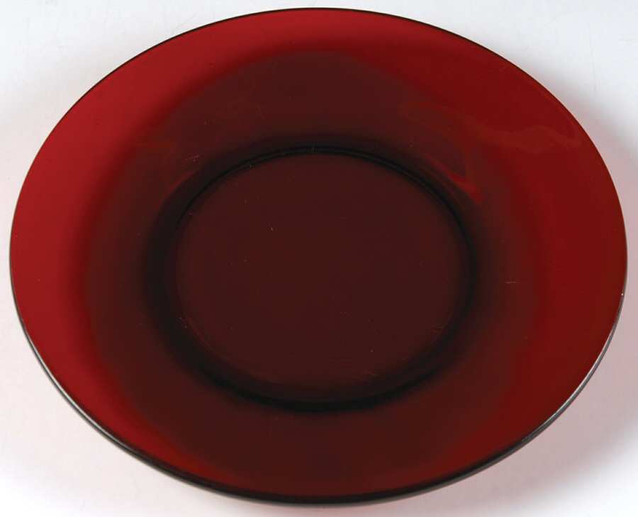 R1700 Royal Ruby Bread & Butter Plate by Anchor Hocking-1
