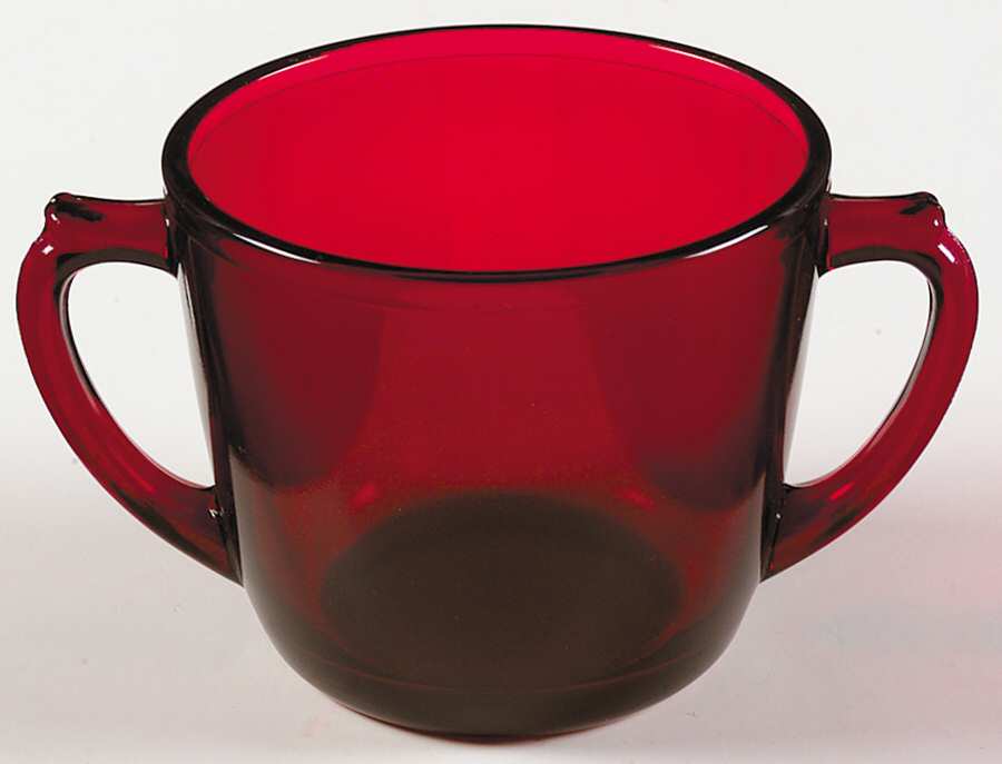 R1700 Royal Ruby Open Sugar by Anchor Hocking-1