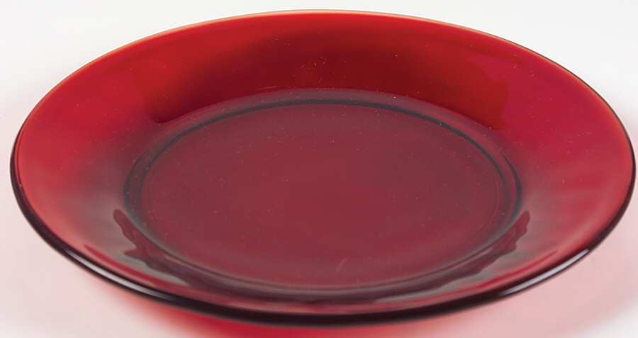 R1700 Royal Ruby 7" Salad Plate by Anchor Hocking-1