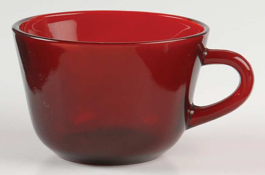 R1700 Royal Ruby Cup Only by Anchor Hocking-1