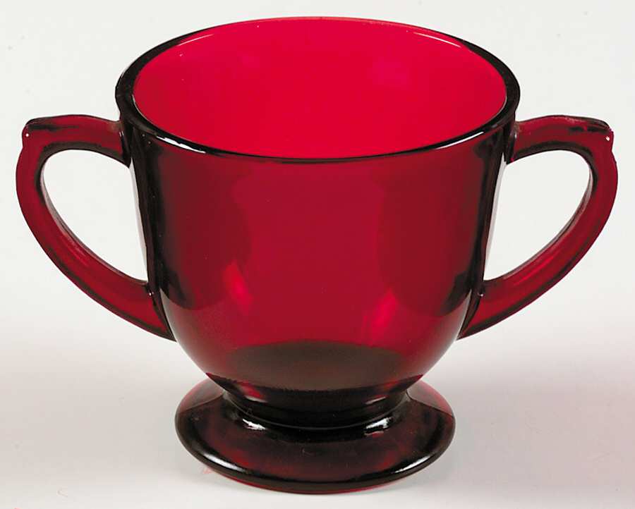 R4000 Royal Ruby Open Sugar by Anchor Hocking-1
