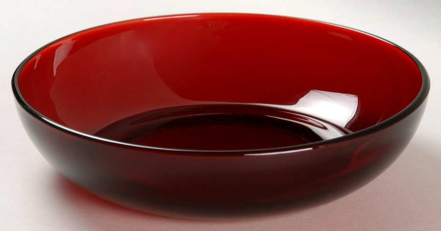 R4000 Royal Ruby Cereal Bowl by Anchor Hocking-1