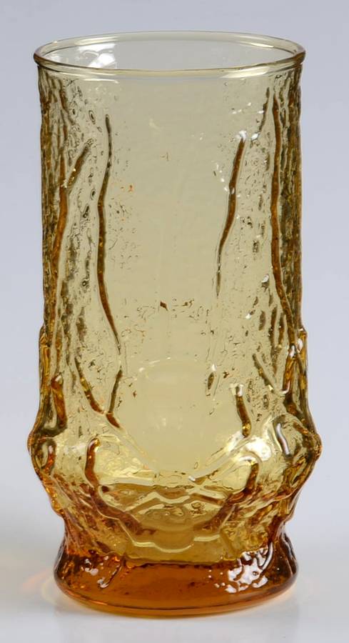 Rainflower Amber 16 Oz Flat Tumbler by Anchor Hocking-1