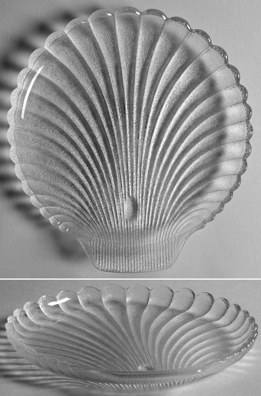 Shell Luncheon Plate by Anchor Hocking-1