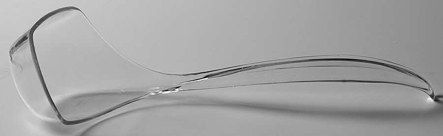 Shell Plastic Punch Ladle by Anchor Hocking-1
