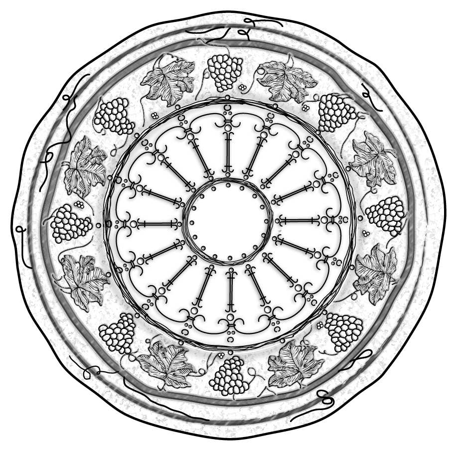 Minos Clear Dinner Plate by Arcoroc-1