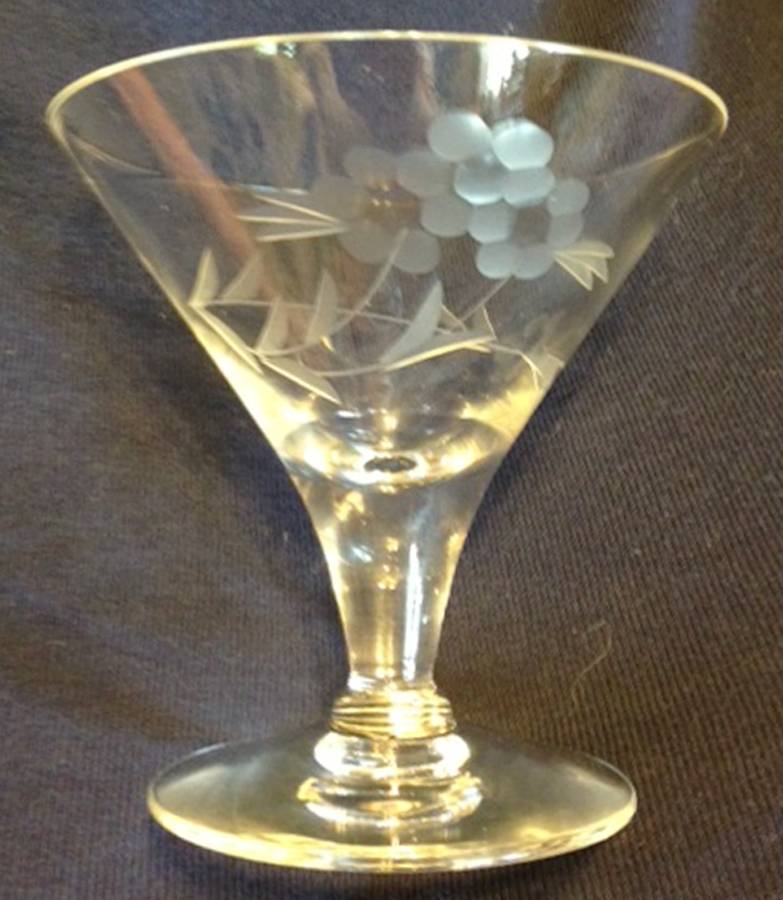 Spring Glory Clear Champagne/Tall Sherbet by American Hostess-1