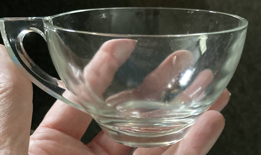 Vanity Clear Cup Only by Hazel-Atlas-1