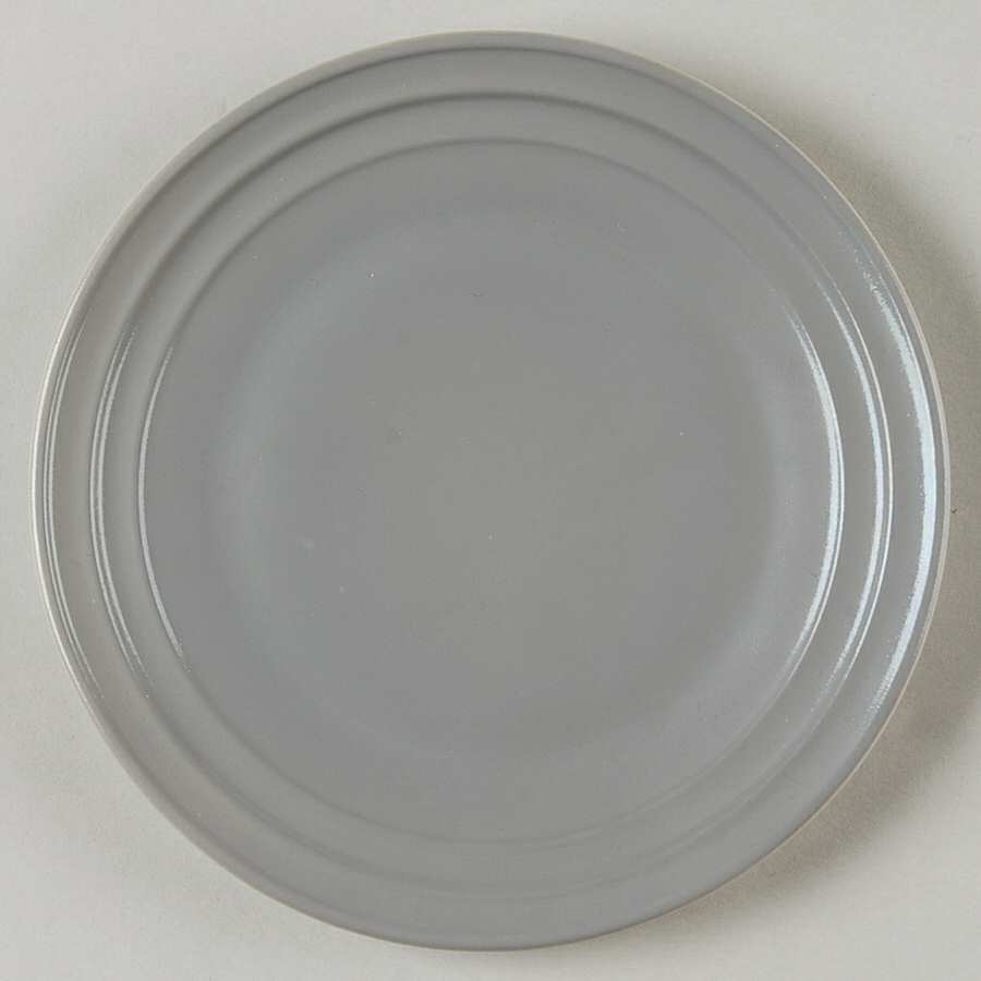 Moderntone Little Hostess Gray Child's Plate by Hazel-Atlas-1