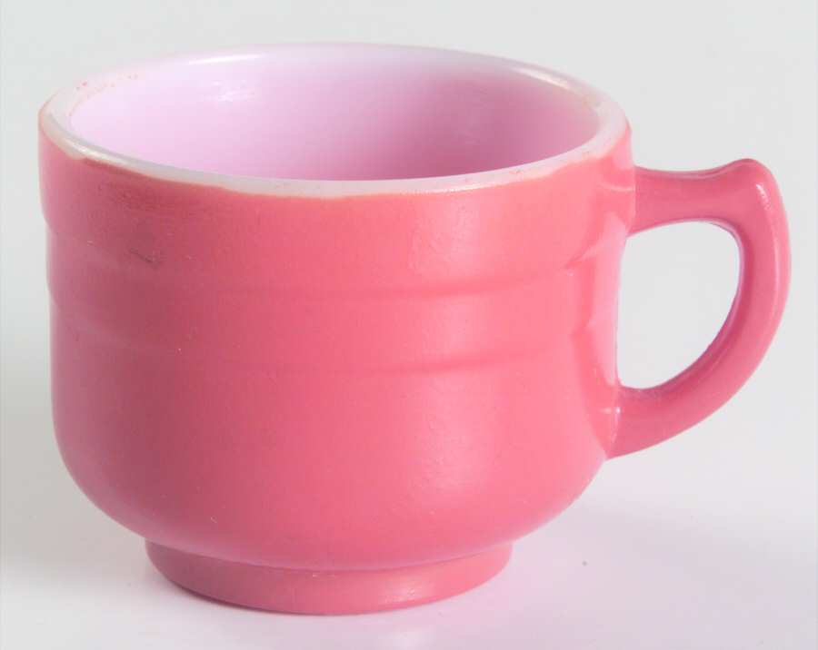 Moderntone Little Hostess Tan Child's Cup No Saucer by Hazel-Atlas-1