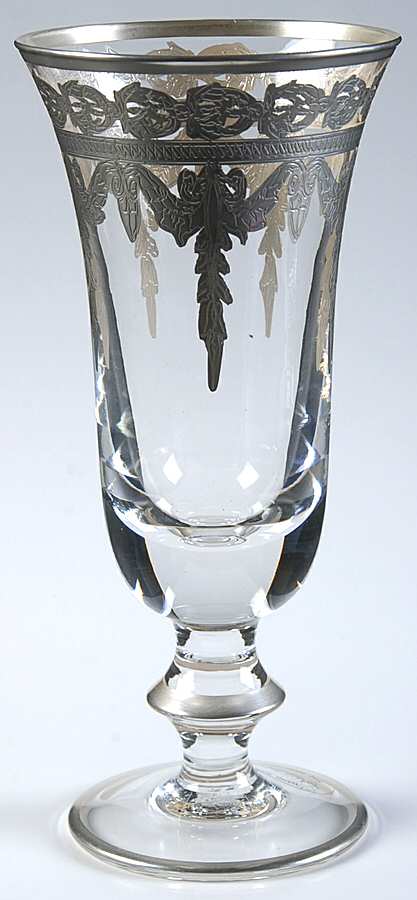 Vetro Silver Fluted Champagne by Arte Italica-1