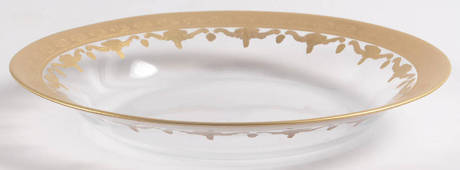 Vetro Gold 8" Soup/Pasta Bowl by Arte Italica-1