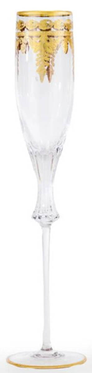 Vetro Gold Toasting Fluted Champagne by Arte Italica-1