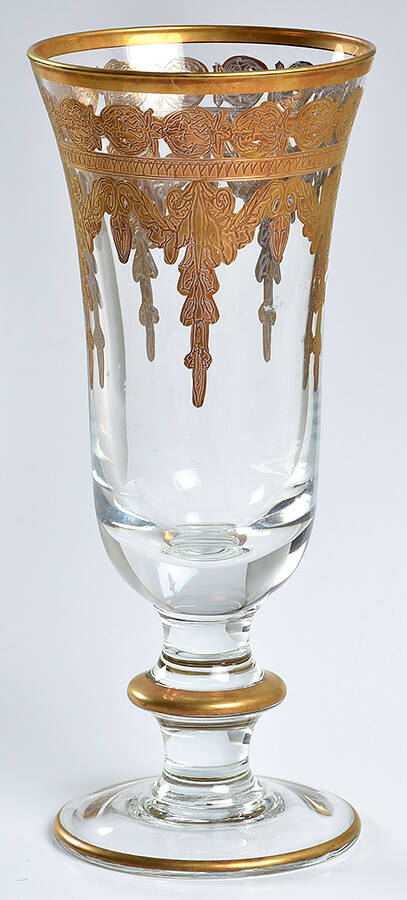 Vetro Gold Fluted Champagne by Arte Italica-1