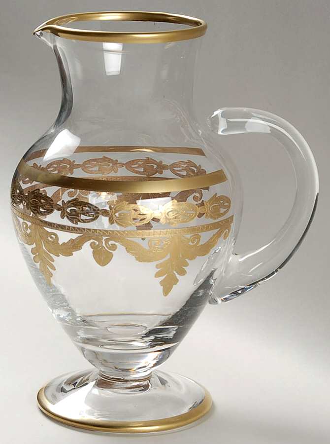 Vetro Gold 40 Oz Pitcher by Arte Italica-1