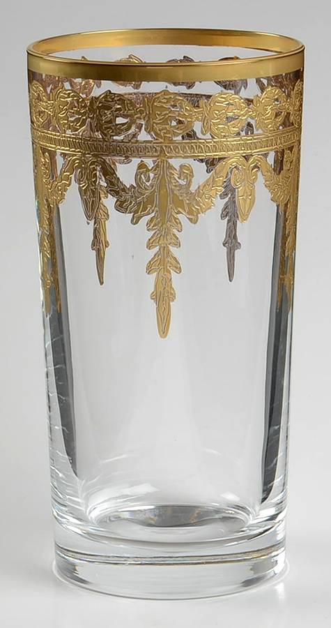 Vetro Gold Highball Glass by Arte Italica-1