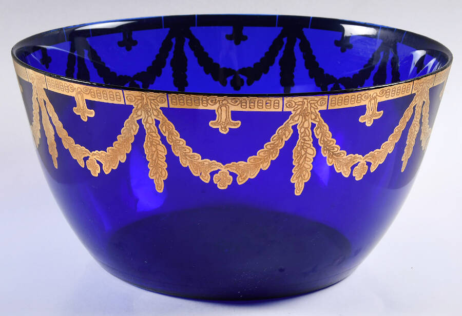 Medici Cobalt 10" Round Serving Bowl by Arte Italica-1