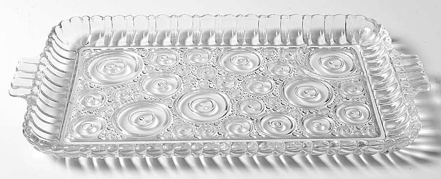 Colonial Lady Clear Snack Plate No Cup by Anchor Hocking-1
