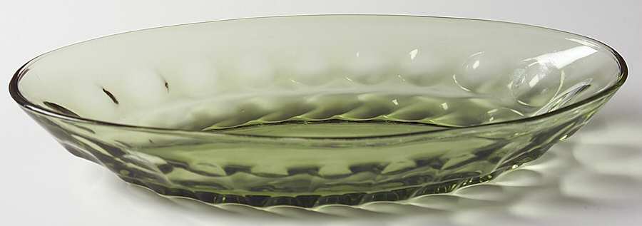 Reflection Green 10" Oval Celery by Hazel-Atlas-1