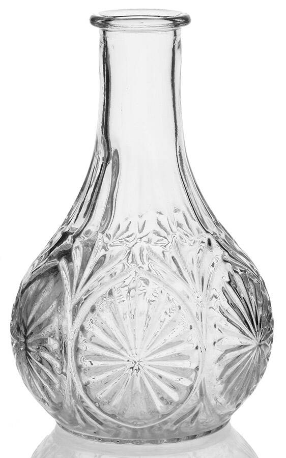 Medallion Clear Decanter No Stopper by Anchor Hocking-1